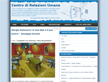 Tablet Screenshot of centro-relazioni-umane.antipsichiatria-bologna.net